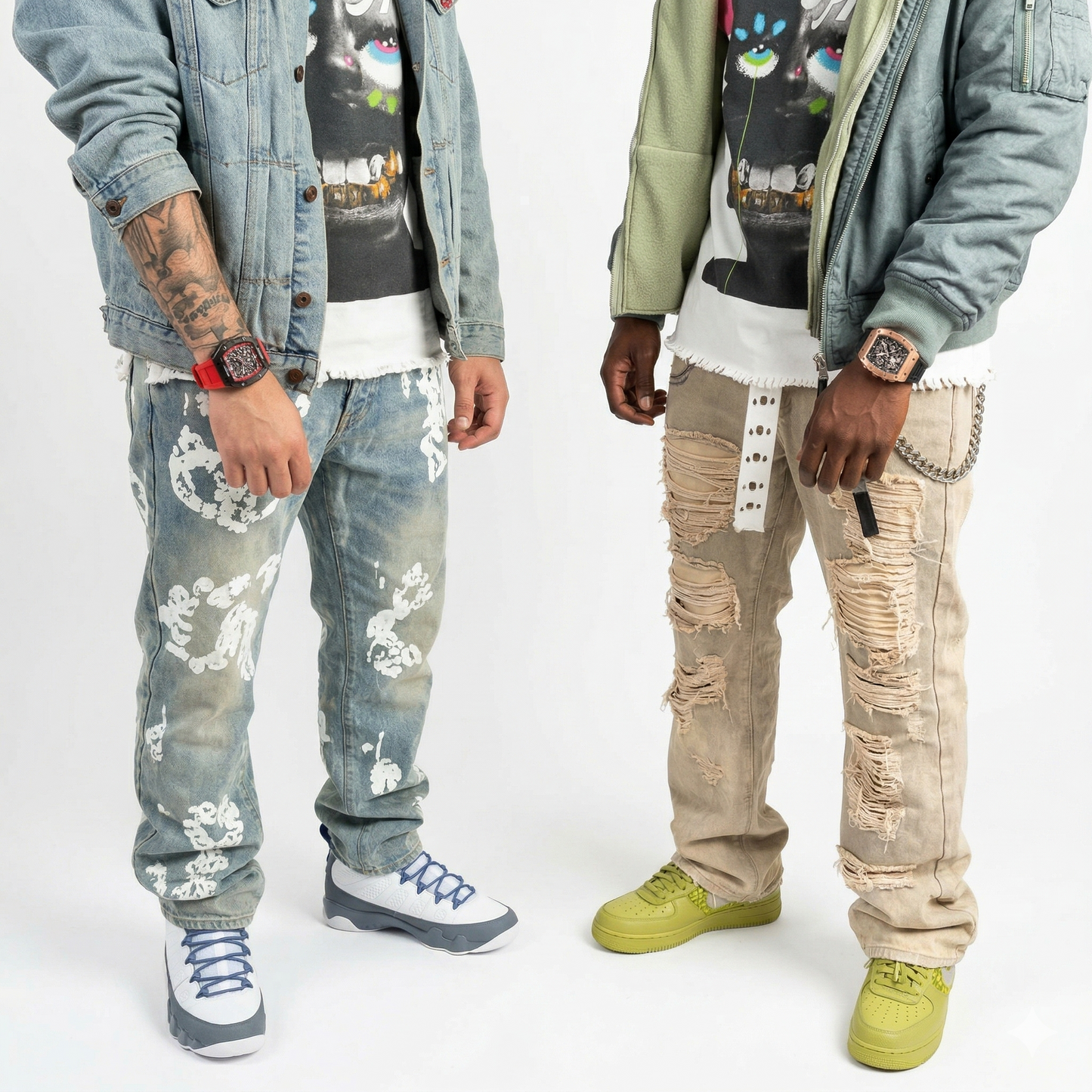 HHG Big Face Signature Tee