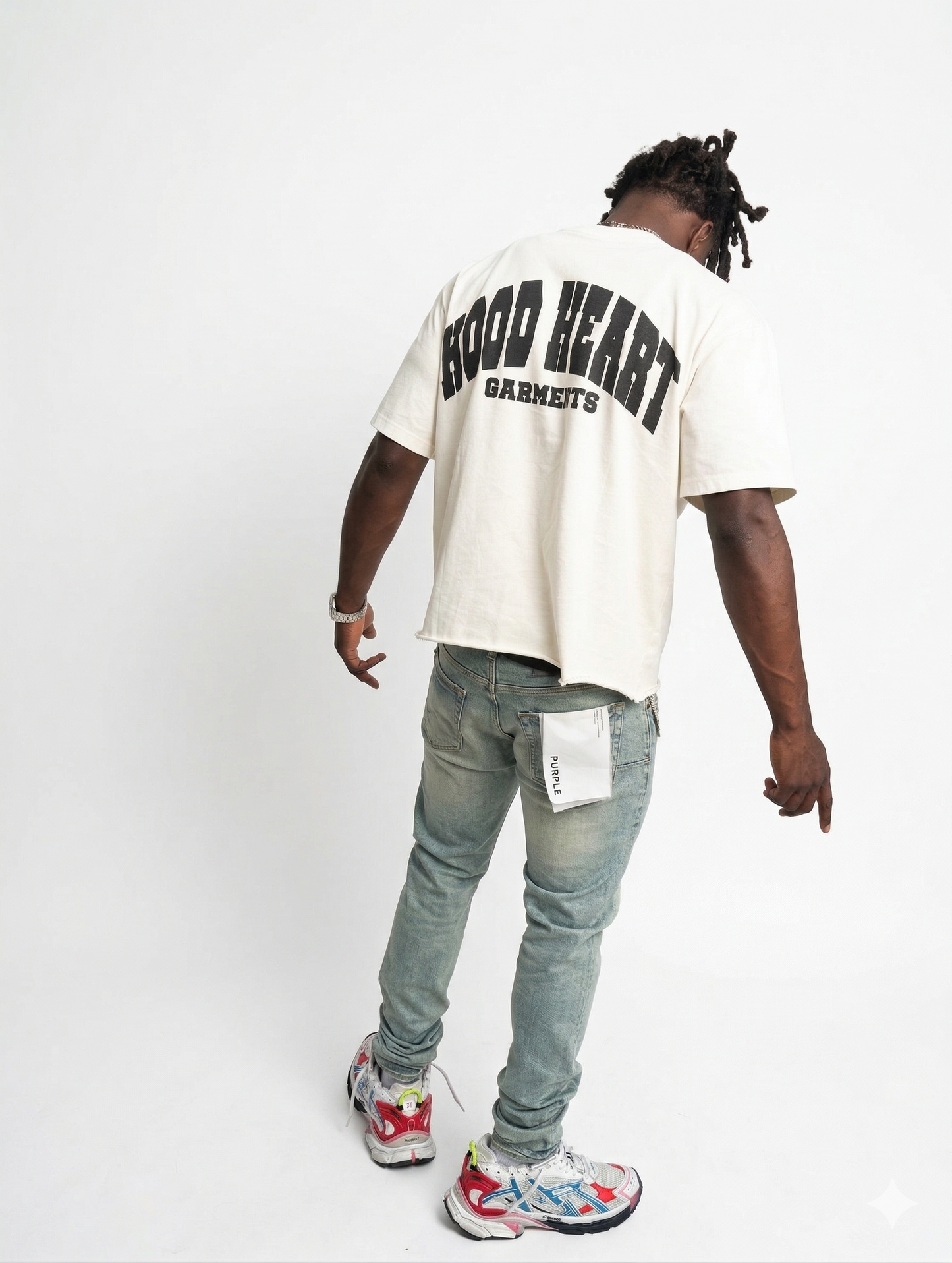 HHG Big Face Signature Tee